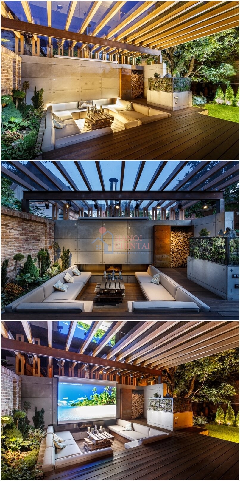 Thiết kế sáng tạo cho không gian nghỉ ngơi ngoài trời