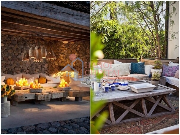 Thiết kế sáng tạo cho không gian nghỉ ngơi ngoài trời