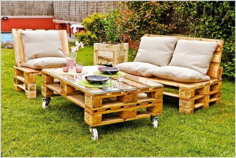 Thiết kế sáng tạo cho không gian nghỉ ngơi ngoài trời