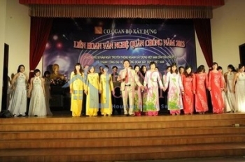 Ấn tượng Liên hoan văn nghệ quần chúng cơ quan Bộ Xây dựng 2013