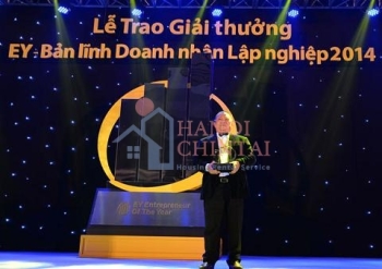 Chủ tịch Tập đoàn Hoa Sen giành giải thưởng “EY - Bản lĩnh Doanh nhân Lập nghiệp” 2014