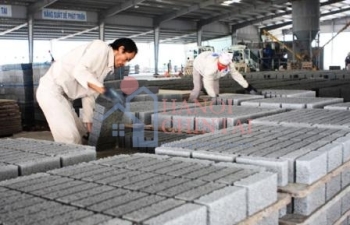 Thái Nguyên: Tăng cường sản xuất, sử dụng VLXD không nung
