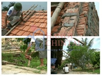 Hướng dẫn phòng và giảm thiểu thiệt hại do bão cho nhà ở