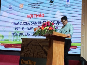 Hội thảo “Tăng cường sản xuất, sử dụng vật liệu xây không nung trên địa bàn tỉnh Quảng Bình”