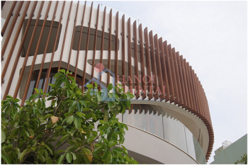 Ứng dụng của thanh lam trong kiến trúc hiện đại