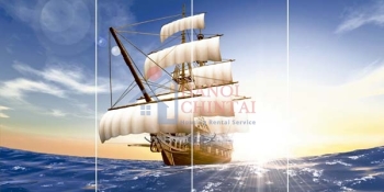 Gạch tranh tạo sự độc đáo cho không gian nhà bạn