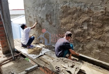 Hạn chế rạn nứt lớp cấp phối vữa tô tường