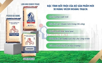 Vicem Hoàng Thạch cho ra mắt 3 sản phẩm xi măng mới