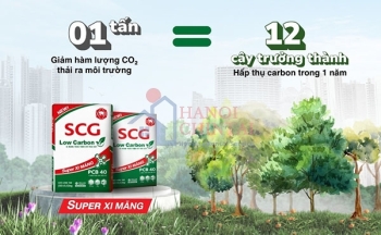 SCG ra mắt sản phẩm xi măng mới giúp giảm 20% lượng phát thải carbon