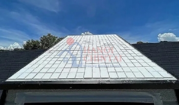 Gốm làm mát đặt trên mái nhà