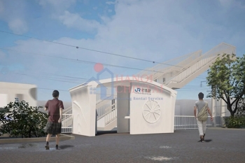 Nhật Bản: Hoàn thành xây dựng nhà ga chỉ trong 6 giờ bằng công nghệ in 3D đột phá