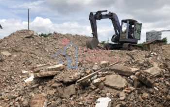 Xử lý vật liệu san lấp tái chế từ phế thải phá dỡ công trình theo TCVN 13946:2024