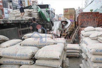 Nhu cầu tiêu thụ xi măng tăng rõ rệt vào những tháng cuối năm 2025