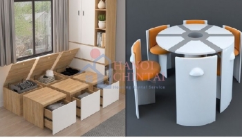 Xu hướng sử dụng nội thất thông minh tiết kiệm không gian nhà ở