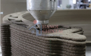 Công nghệ in 3D đất thay thế một phần xi măng trong xây dựng