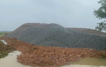 TP Huế: Khan hiếm vật liệu đá cấp phối do các mỏ đá cung ứng nhỏ giọt