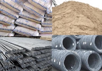 Đầu tư công gây áp lực tăng giá vật liệu xây dựng những tháng cuối năm