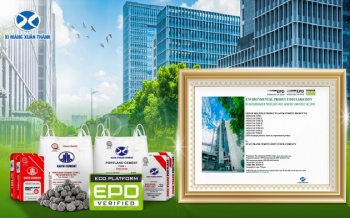 135 sản phẩm xi măng và clinker đã công bố Tuyên bố sản phẩm môi trường