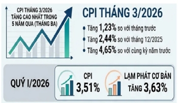 Vì sao chỉ số giá nhóm nhà ở và vật liệu xây dựng tăng trong quý I năm 2026?