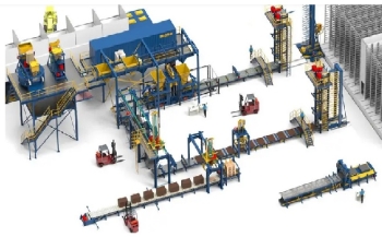 Dây chuyền sản xuất gạch không nung: Giải pháp xanh cho xây dựng hiện đại