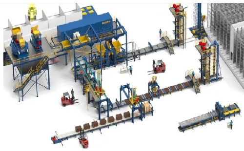 Dây chuyền sản xuất gạch không nung: Giải pháp xanh cho xây dựng hiện đại