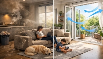 Giải pháp thiết kế nhà thông thoáng, lọc bụi hiệu quả trong không gian đô thị