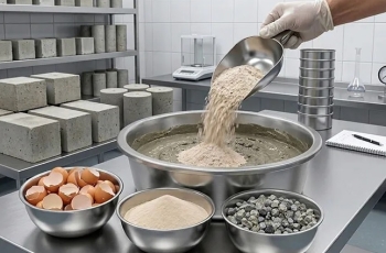 Vỏ trứng đã qua sử dụng có thể thay thế một phần xi măng trong bê tông