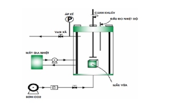 Nghiên cứu hiện tượng carbonat hóa của vữa xi măng trong môi trường CO2 siêu tới hạn