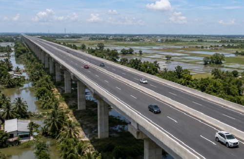 Ưu điểm của việc sử dụng cầu cạn làm đường cao tốc tại Nam Bộ