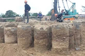 Nghiên cứu sức kháng cắt của cọc cát xử lý nền đất yếu thông qua các thí nghiệm trong phòng thí nghiệm