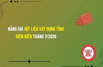 Giá vật liệu xây dựng tại Điện Biên quý III năm 2026